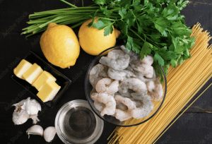 Garlic Shrimp Ingredients